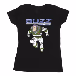 Disney - T-shirt LIGHTYEAR JUMP TO ACTION - Femme (Noir)