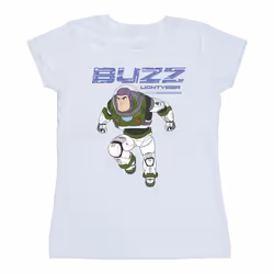 Disney - T-shirt LIGHTYEAR JUMP TO ACTION - Femme (Blanc)