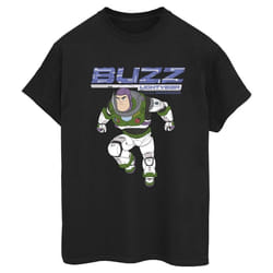 Disney - T-shirt LIGHTYEAR JUMP TO ACTION - Femme (Noir)