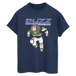 Disney - T-shirt LIGHTYEAR JUMP TO ACTION - Femme (Bleu marine)