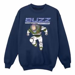 Disney - Sweat LIGHTYEAR JUMP TO ACTION - Fille (Bleu marine)