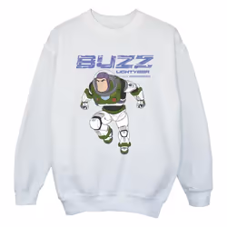 Disney - Sweat LIGHTYEAR JUMP TO ACTION - Fille (Blanc)
