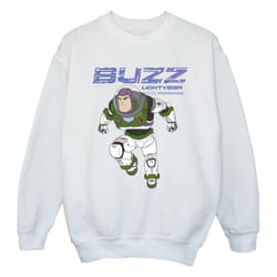 Disney - Sweat LIGHTYEAR JUMP TO ACTION - Fille (Blanc)