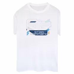 Disney - T-shirt LIGHTYEAR STAR COMMANDS - Femme (Blanc)