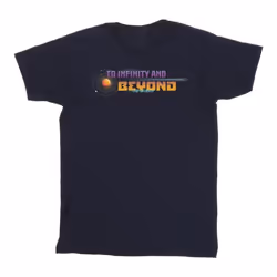 Disney - T-shirt LIGHTYEAR INFINITY AND BEYOND - Homme (Bleu marine)