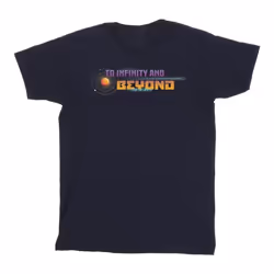 Disney - T-shirt LIGHTYEAR INFINITY AND BEYOND - Homme (Bleu marine)