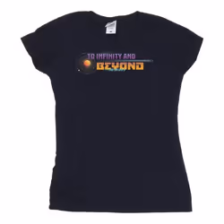 Disney - T-shirt LIGHTYEAR INFINITY AND BEYOND - Femme (Bleu marine)