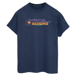Disney - T-shirt LIGHTYEAR INFINITY AND BEYOND - Femme (Bleu marine)