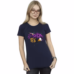 Disney - T-shirt LIGHTYEAR - Femme (Bleu marine)