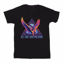 Marvel - T-shirt LOVE AND THUNDER - Homme (Noir)