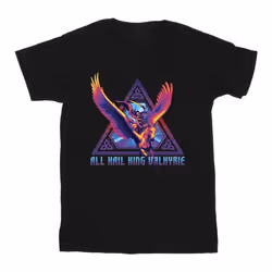 Marvel - T-shirt LOVE AND THUNDER - Homme (Noir)