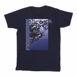 Marvel - T-shirt LOVE AND THUNDER MIGHTY - Homme (Bleu marine)