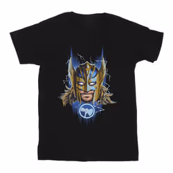 Marvel - T-shirt LOVE AND THUNDER - Homme (Noir)