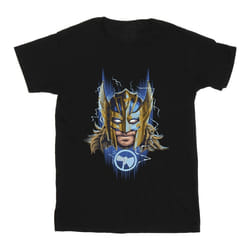 Marvel - T-shirt LOVE AND THUNDER - Homme (Noir)