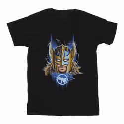Marvel - T-shirt LOVE AND THUNDER - Homme (Noir)