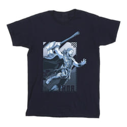 Marvel - T-shirt LOVE AND THUNDER - Homme (Bleu marine)