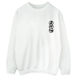 Marvel - Sweat LOVE AND THUNDER - Femme (Blanc)