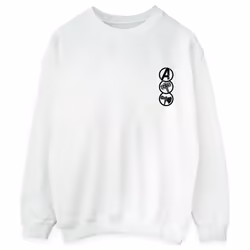 Marvel - Sweat LOVE AND THUNDER - Femme (Blanc)