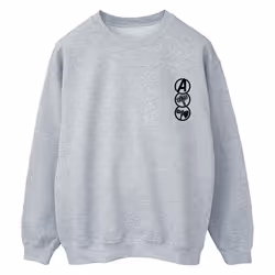 Marvel - Sweat LOVE AND THUNDER - Femme (Gris chiné)