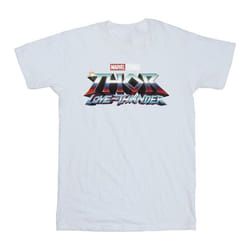 Marvel - T-shirt LOVE AND THUNDER - Homme (Blanc)