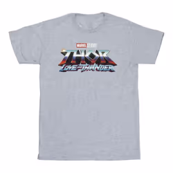 Marvel - T-shirt LOVE AND THUNDER - Homme (Gris chiné)