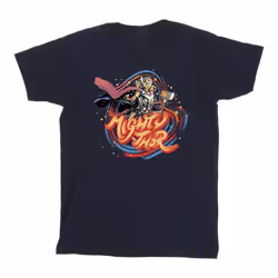 Marvel - T-shirt LOVE AND THUNDER - Homme (Bleu marine)