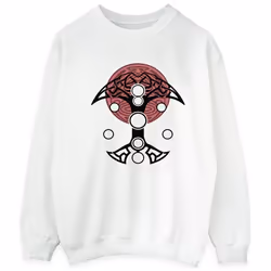 Marvel - Sweat LOVE AND THUNDER - Homme (Blanc)
