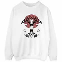 Marvel - Sweat LOVE AND THUNDER - Homme (Blanc)