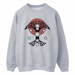 Marvel - Sweat LOVE AND THUNDER - Homme (Gris chiné)