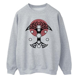 Marvel - Sweat LOVE AND THUNDER - Homme (Gris chiné)