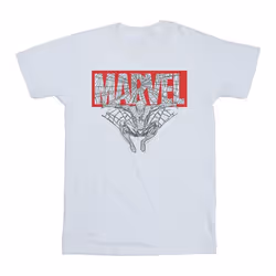 Marvel - T-shirt SPIDER MAN - Garçon (Blanc)