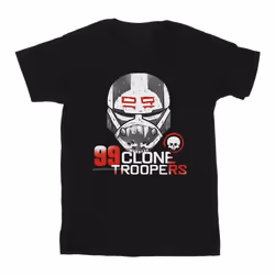 Star Wars - T-shirt THE BAD BATCH CLONE TROOPERS - Garçon (Noir)