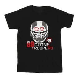 Star Wars - T-shirt THE BAD BATCH CLONE TROOPERS - Garçon (Noir)