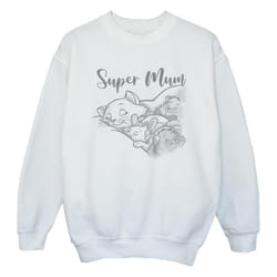 Disney - Sweat THE ARISTOCATS SUPER MUM - Fille (Blanc)