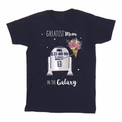 Star Wars - T-shirt GREATEST MUM - Fille (Bleu marine)