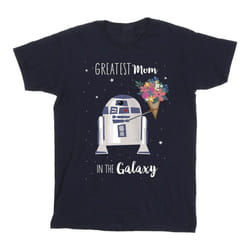 Star Wars - T-shirt GREATEST MUM - Fille (Bleu marine)