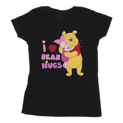 Disney - T-shirt MUM BEST HUGS - Femme (Noir)