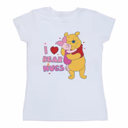 Disney - T-shirt MUM BEST HUGS - Femme (Blanc)