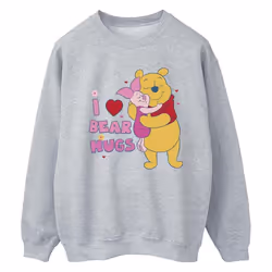 Disney - Sweat MUM BEST HUGS - Femme (Gris chiné)