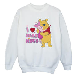 Disney - Sweat MUM BEST HUGS - Fille (Blanc)