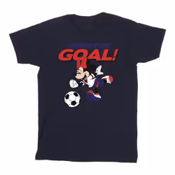 Disney - T-shirt GOING FOR GOAL - Homme (Bleu marine)