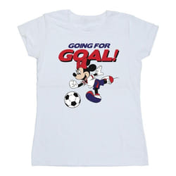 Disney - T-shirt GOING FOR GOAL - Femme (Blanc)