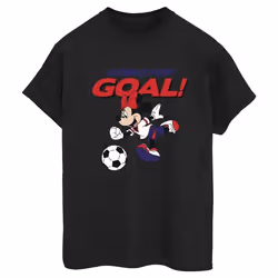 Disney - T-shirt GOING FOR GOAL - Femme (Noir)