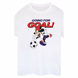 Disney - T-shirt GOING FOR GOAL - Femme (Blanc)