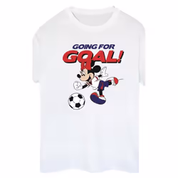 Disney - T-shirt GOING FOR GOAL - Femme (Blanc)