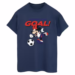 Disney - T-shirt GOING FOR GOAL - Femme (Bleu marine)
