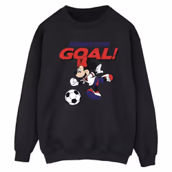 Disney - Sweat GOING FOR GOAL - Femme (Noir)
