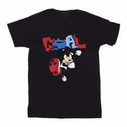 Disney - T-shirt GOAL STRIKER - Homme (Noir)