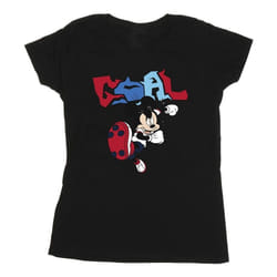 Disney - T-shirt GOAL STRIKER - Femme (Noir)