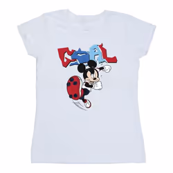Disney - T-shirt GOAL STRIKER - Femme (Blanc)